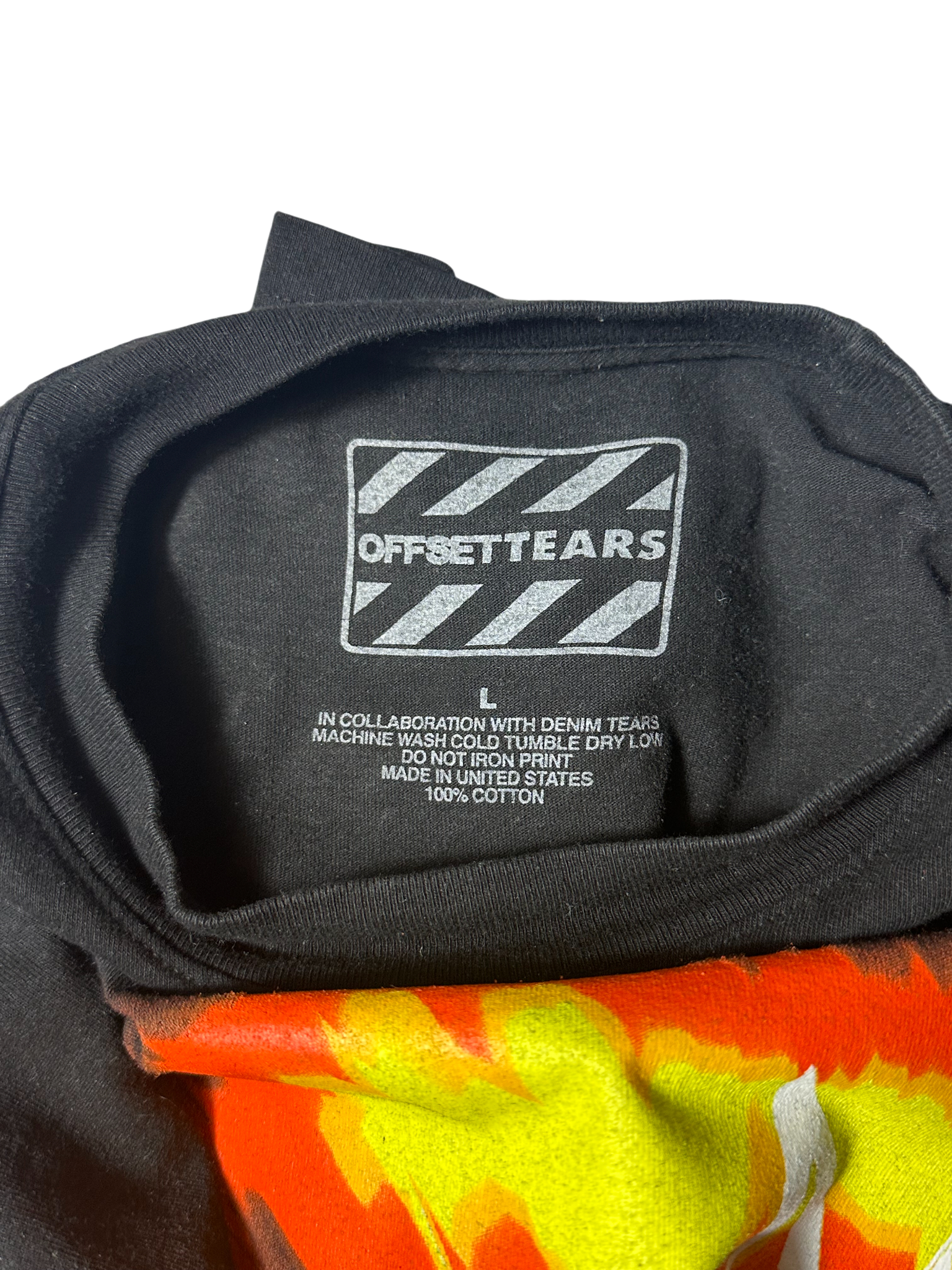 Denim Tears x Offset Set It Off #1 T-shirt Black