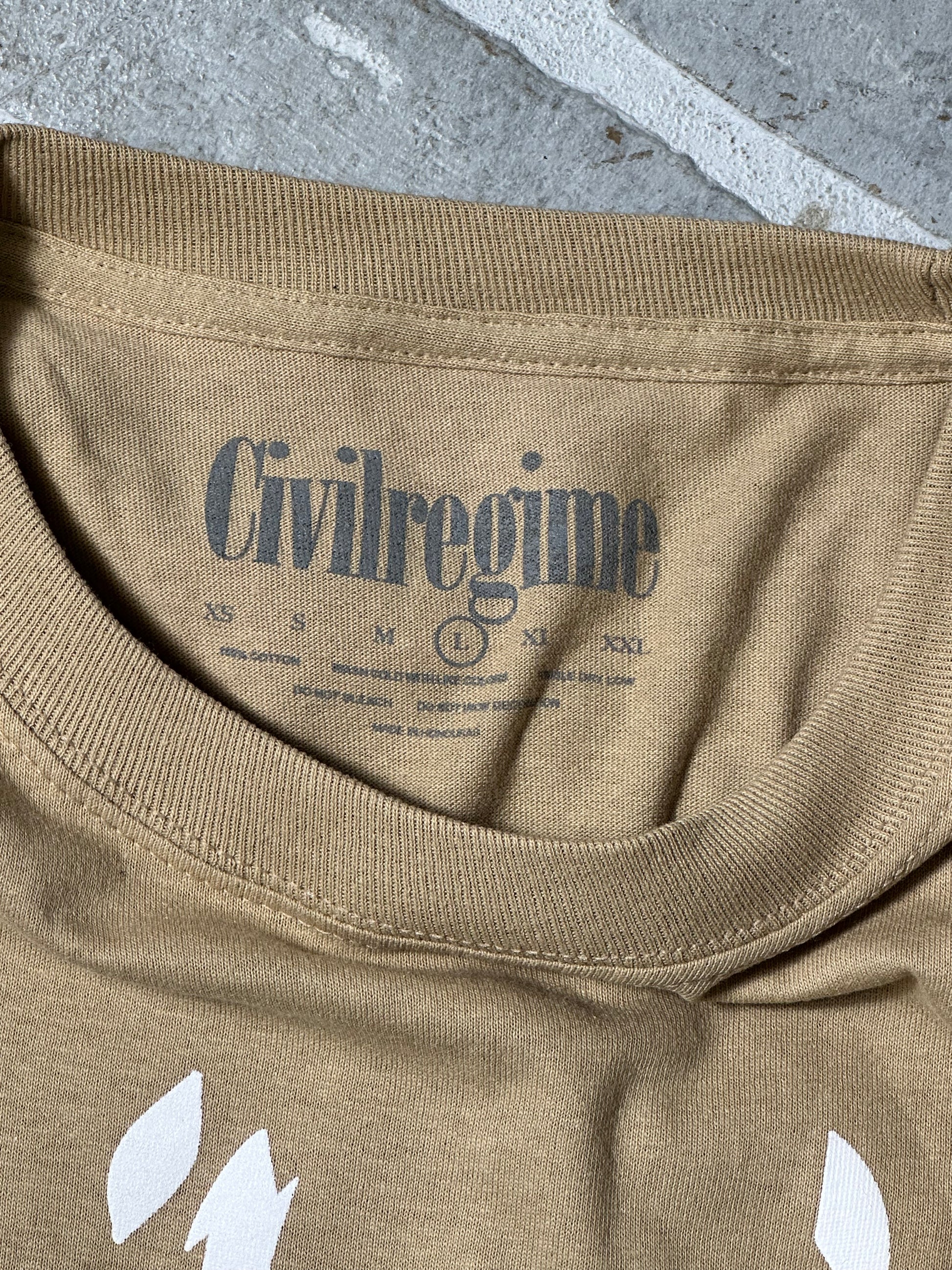 Civilregime Pegasus T Shirt Brown
