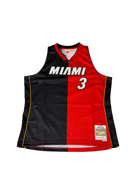 D Wade Miami Heat Jersey Red/Black