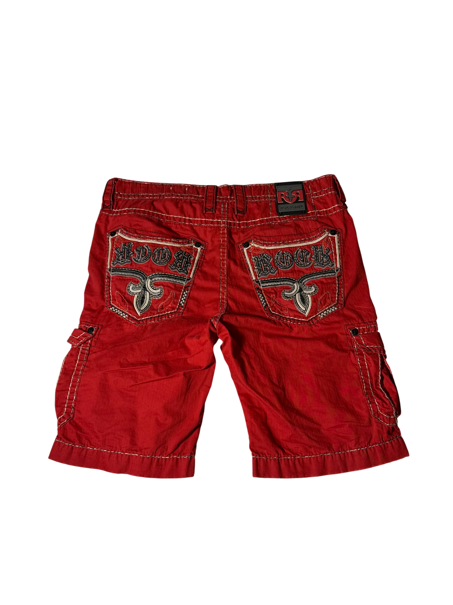 Rock Revival Shorts Red/Black