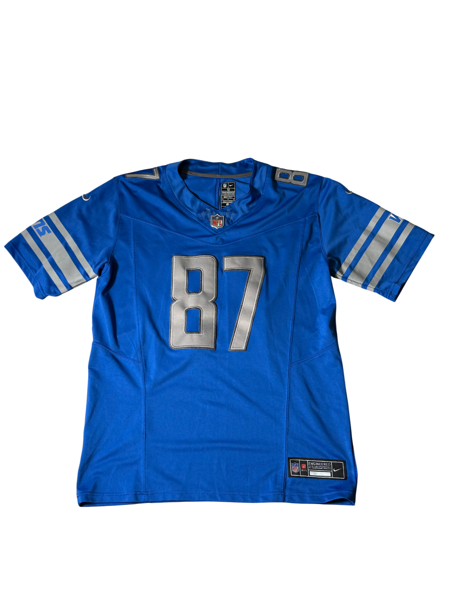 Nike Lions Sam LaPorta Jersey