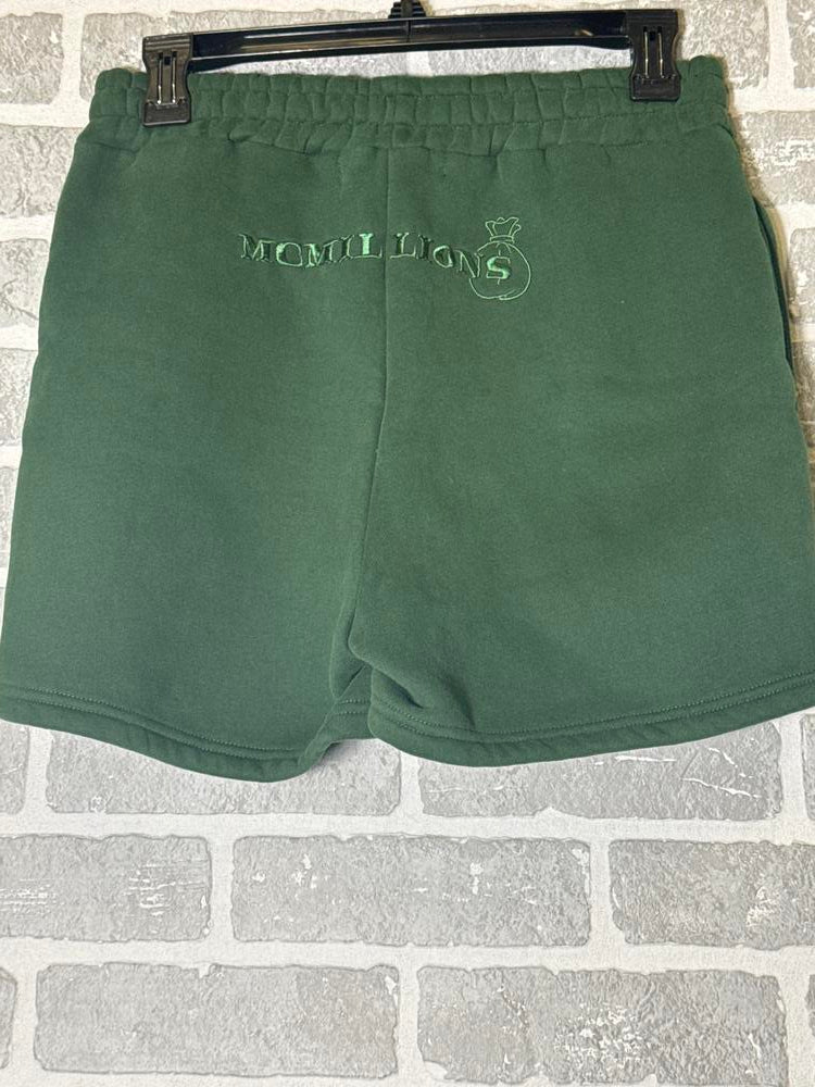 McMillions Green SweatShorts