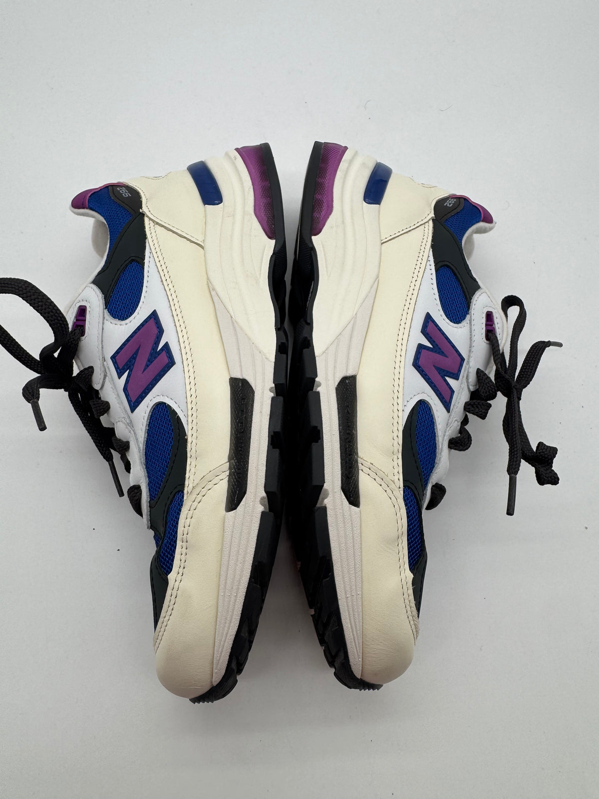New Balance 992 MiUSA White Royal Purple Fuchsia