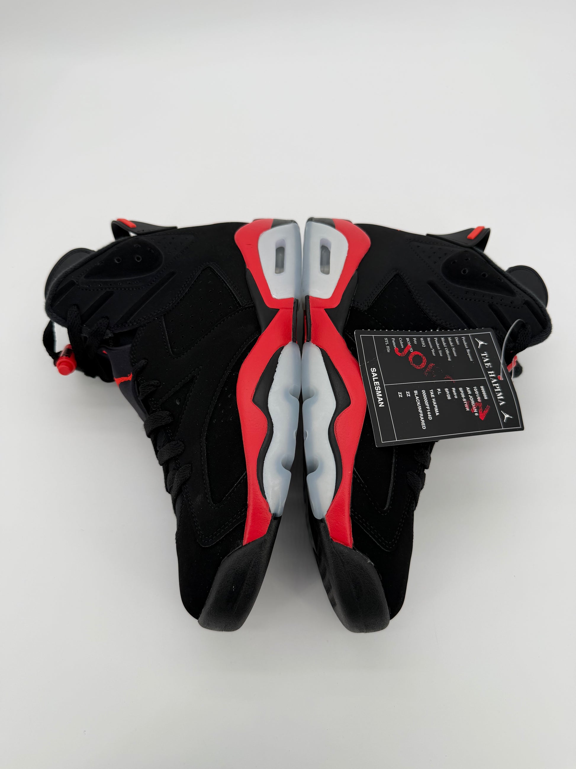 Jordan 6 Retro Infrared Salesman