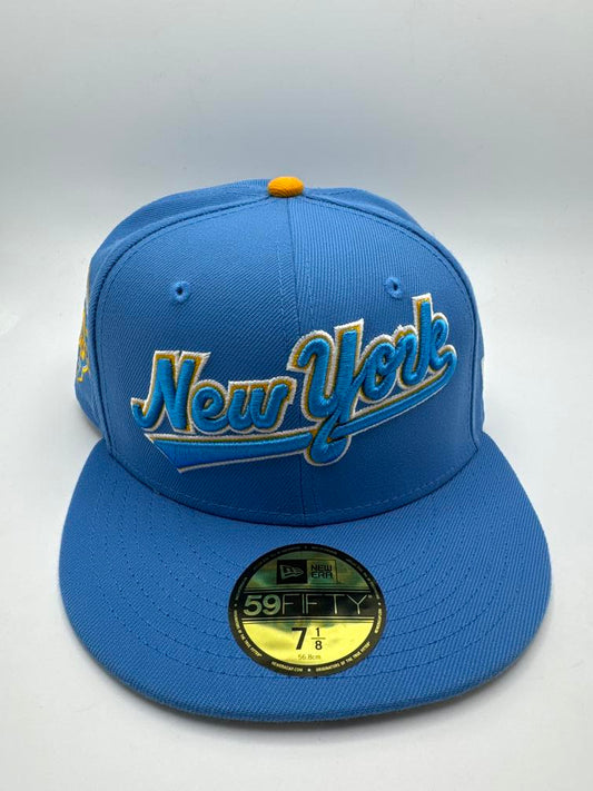 Mets new era light blue city flag fitted cap