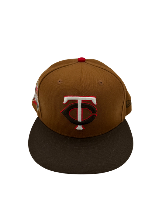 New Era TC Brown/Red Fitted