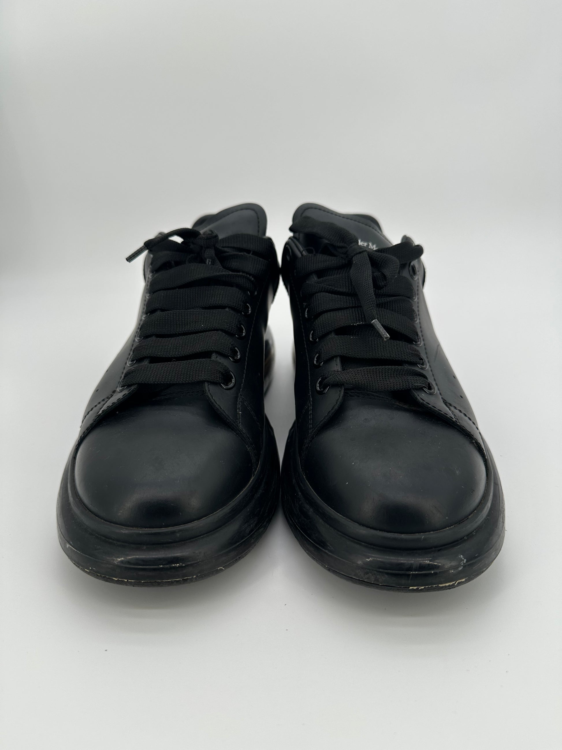 Alexander McQueen Oversized Black Shiny Sole
