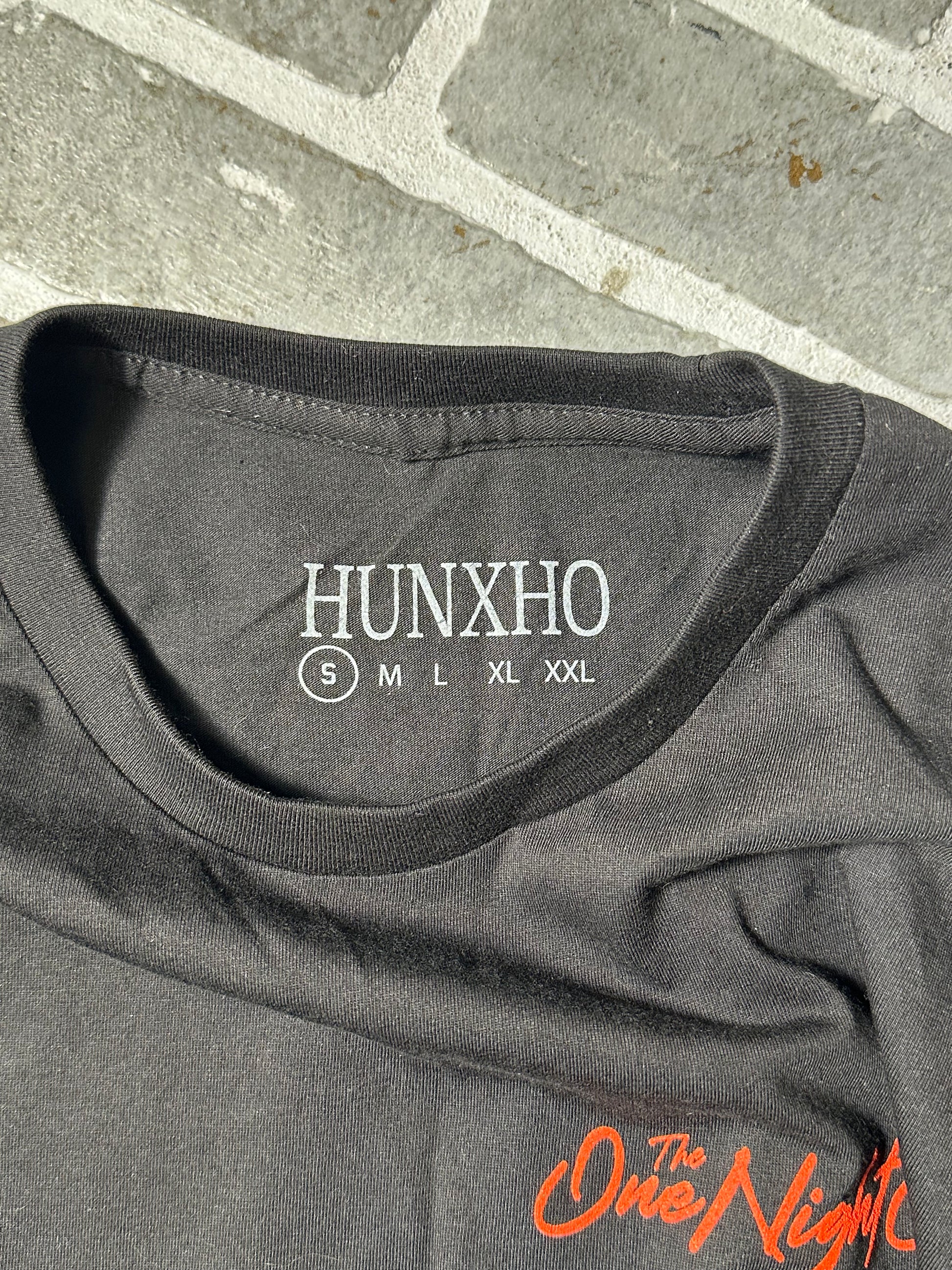 Hunxho One Night Only Tour T Shirt Black