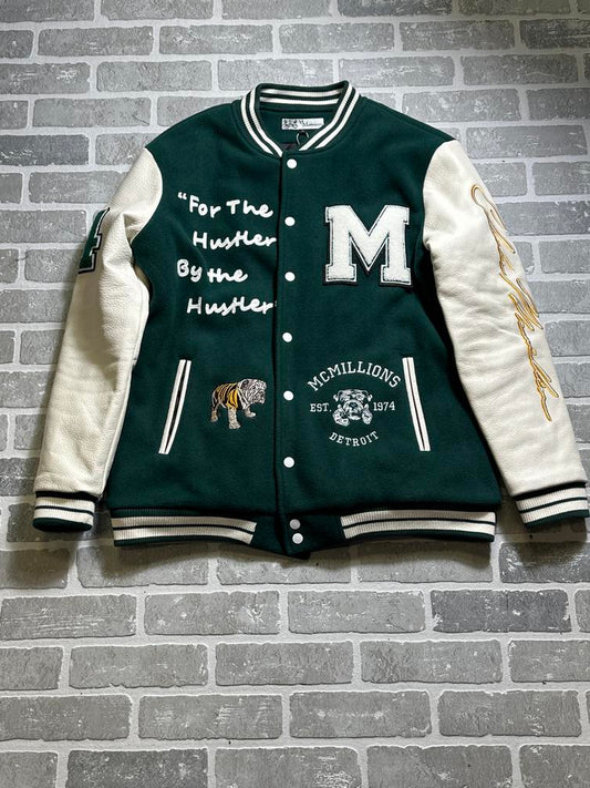 McMillions Varsity Green Jacket