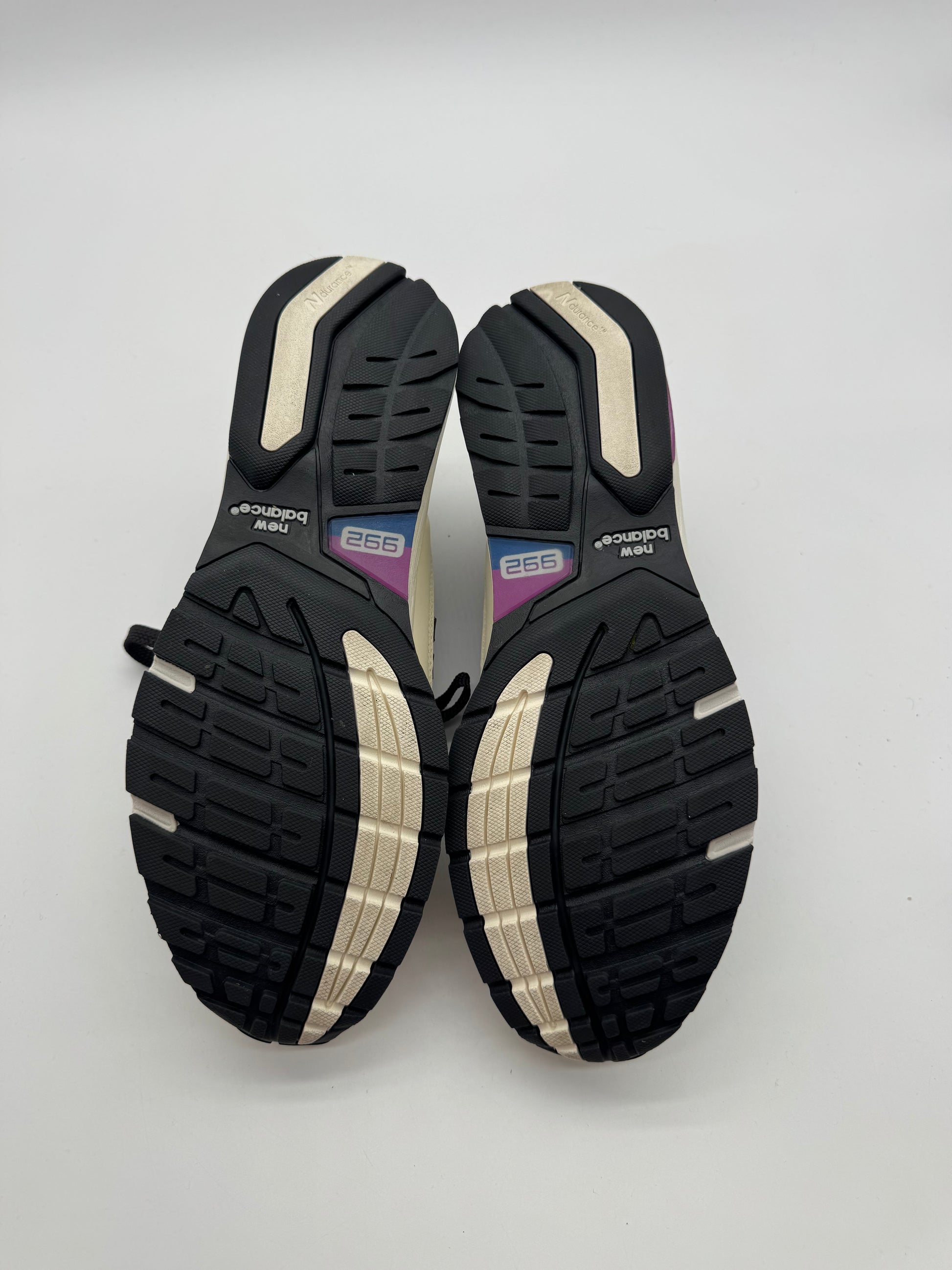 New Balance 992 MiUSA White Royal Purple Fuchsia