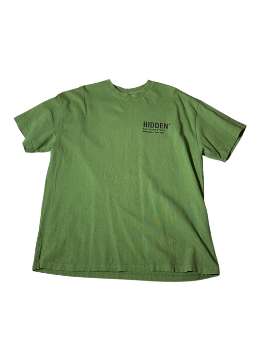 Hidden T Shirt Green/Black