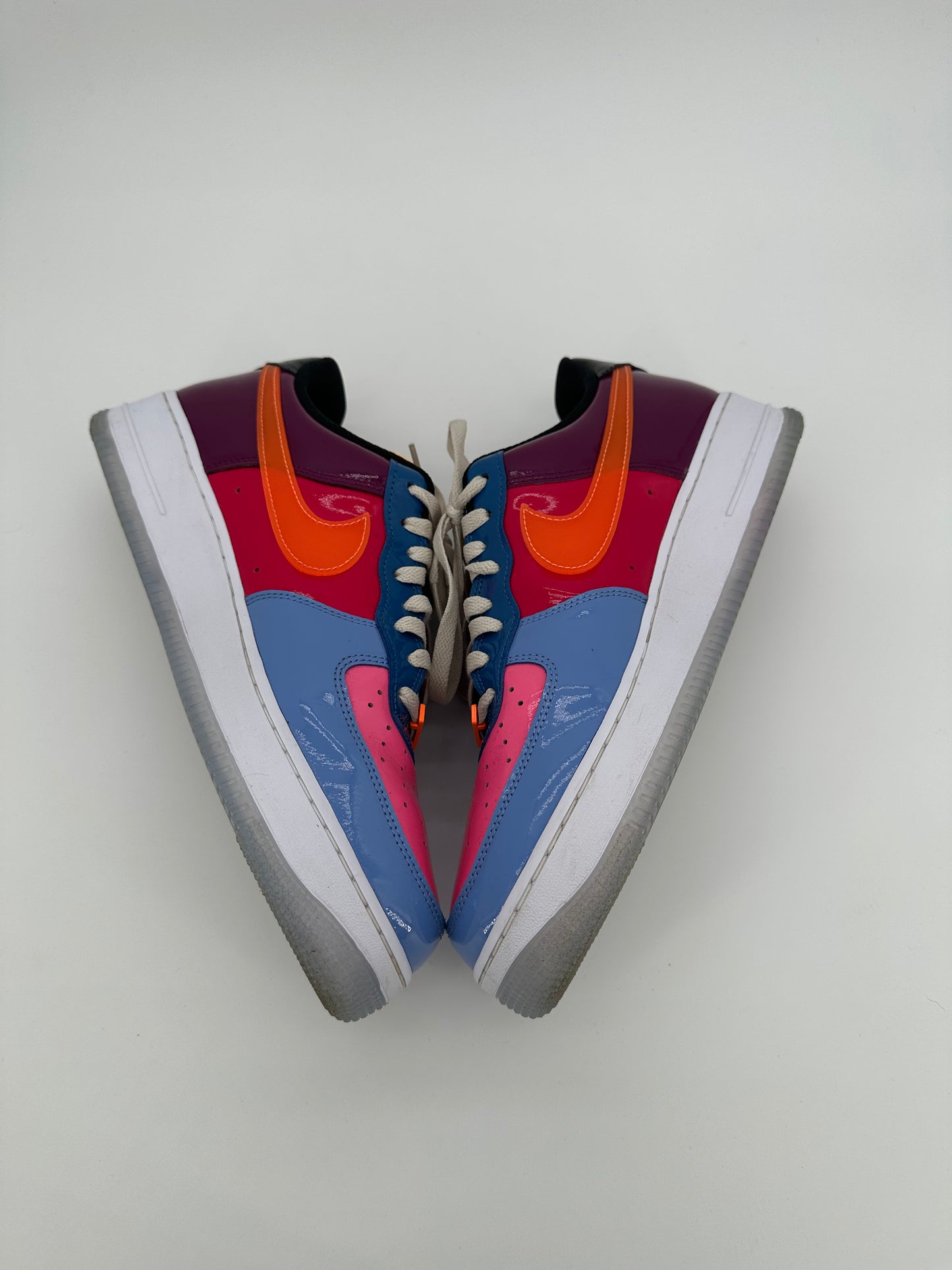 Nike Air Force 1 Low SP Undefeated Multi-Patent Total Orange