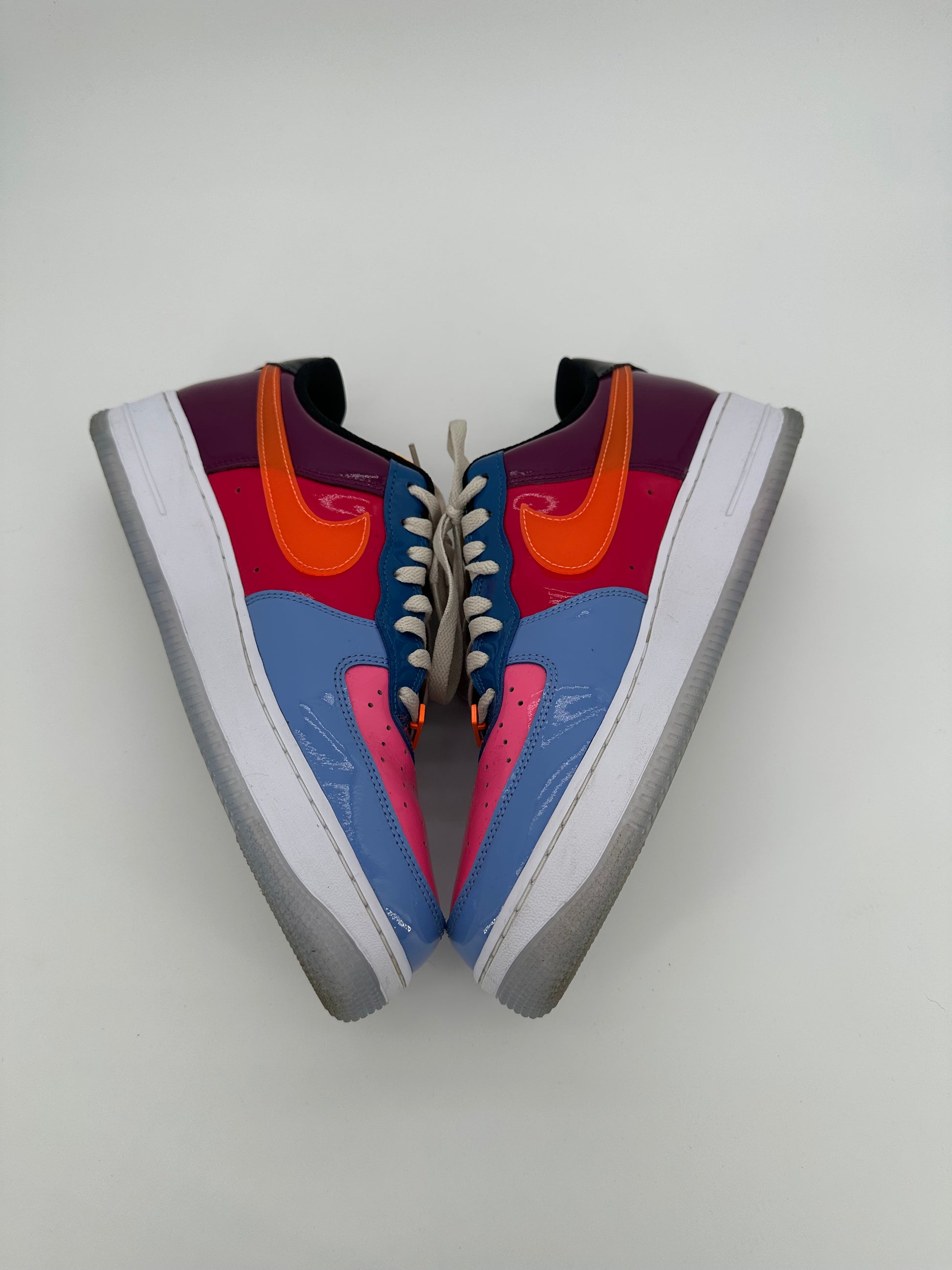 Nike Air Force 1 Low SP Undefeated Multi-Patent Total Orange