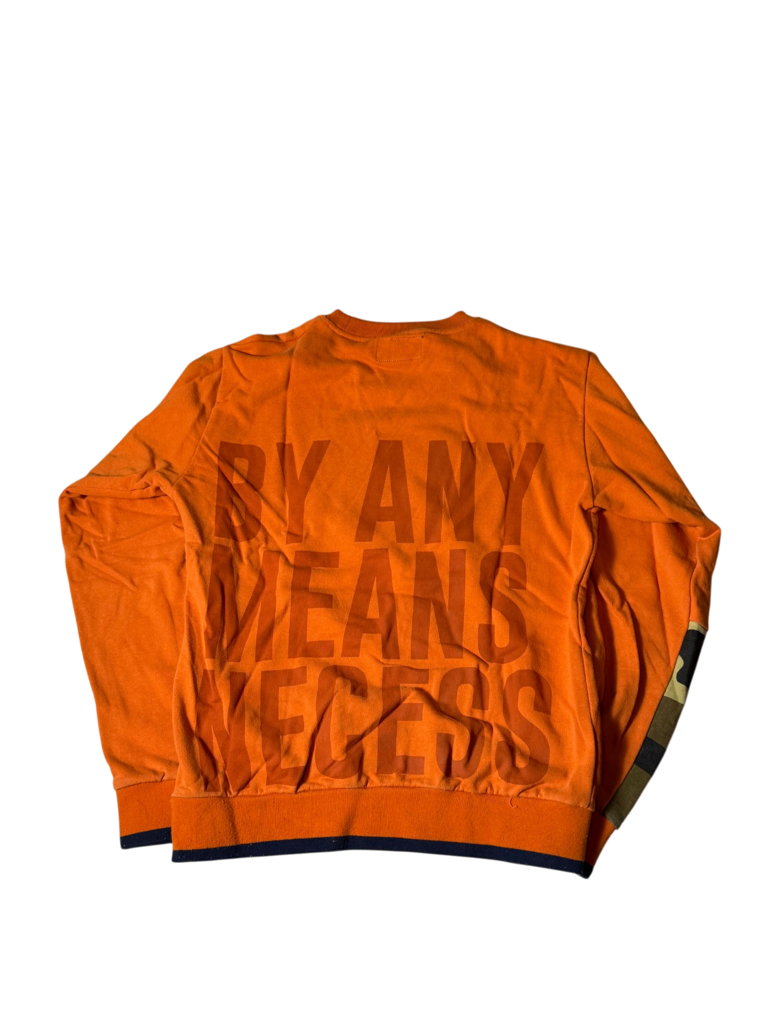 BKYS Crewneck Split Heart Patch Fleece