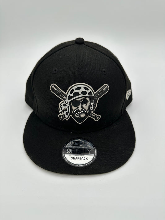 New Era Pirates Black Snapback
