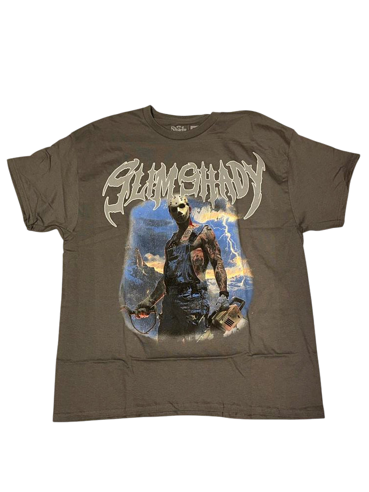 Shady Records Complex T Shirt Gray Slim Shady