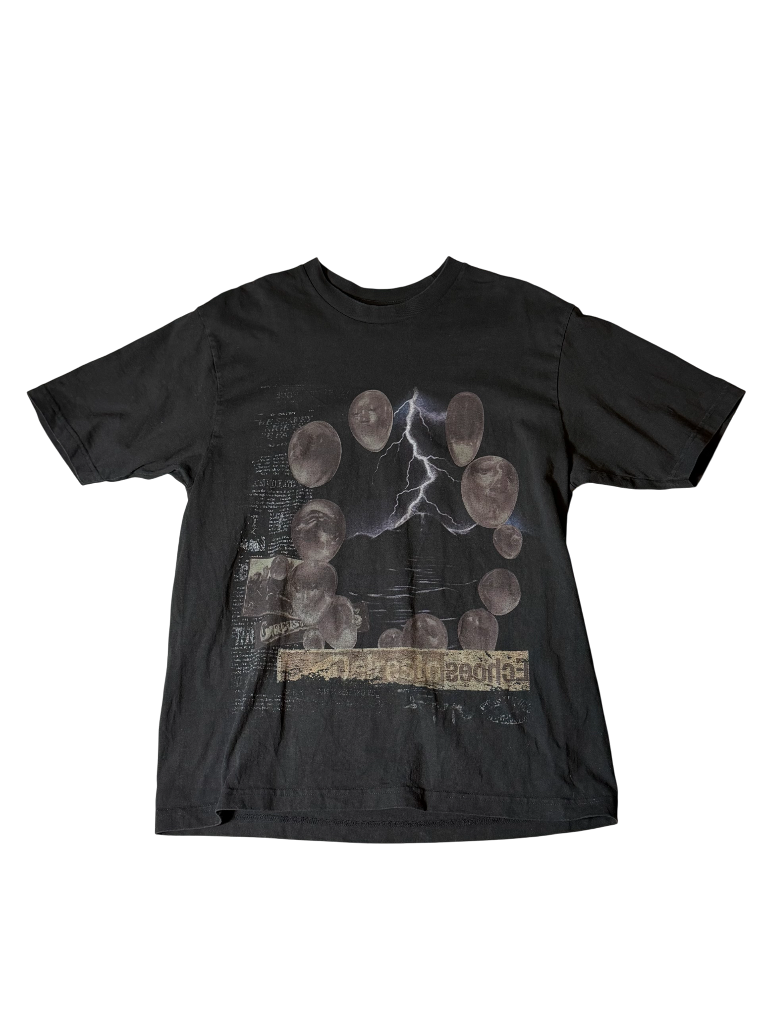 Utopia Black T Shirt Balloons