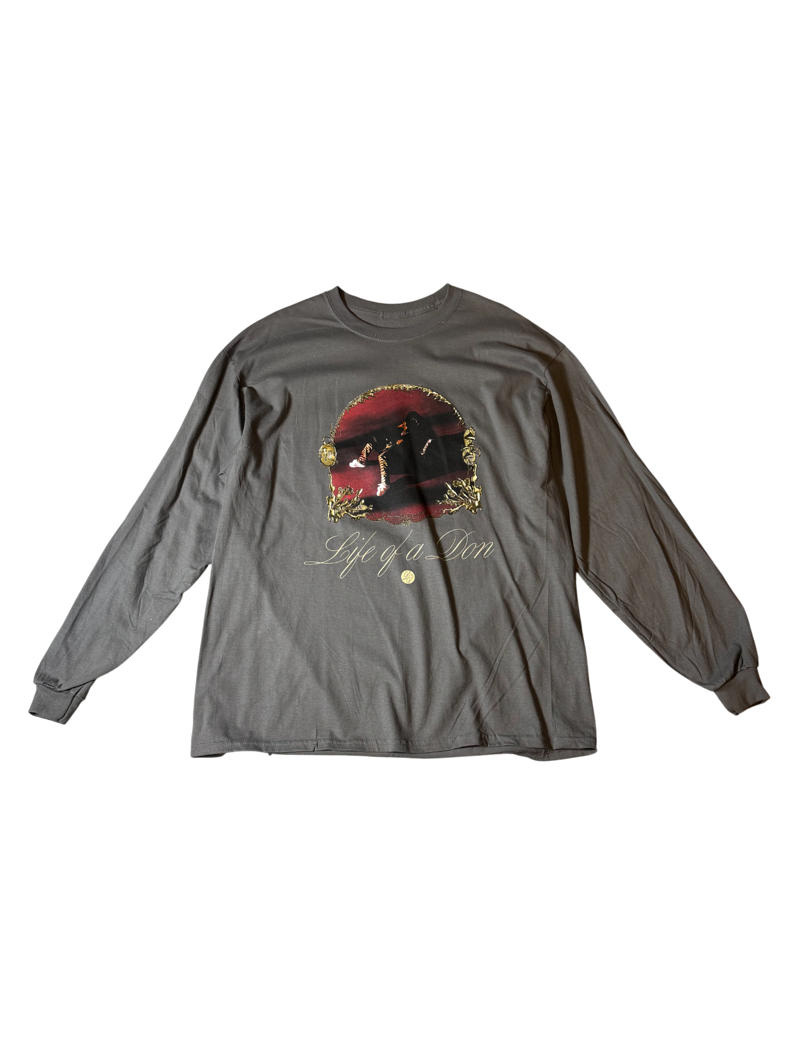 Don Tolliver Long Sleeve Shirt Life Of A Don Grey