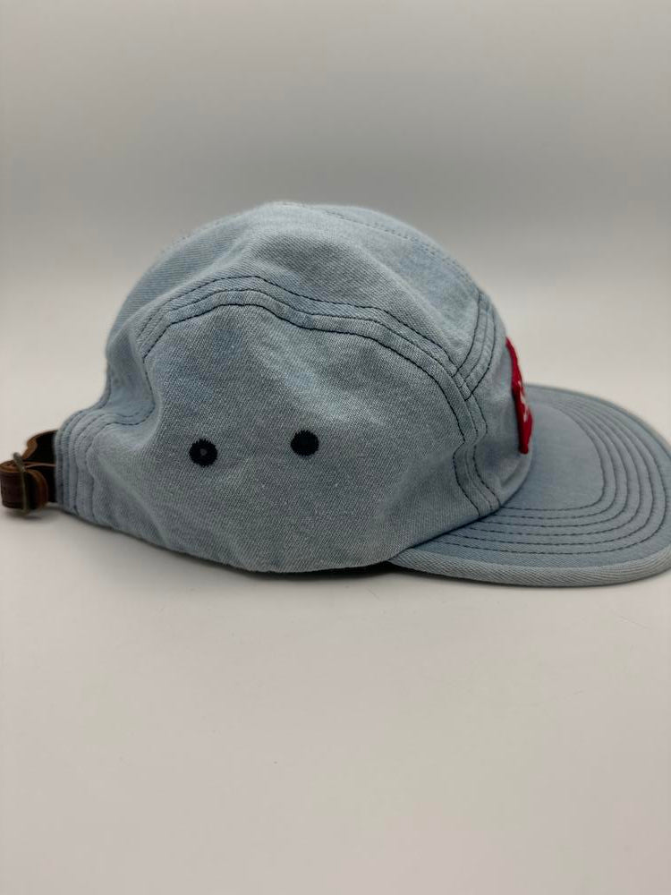 Supreme Washed Chino Twill Camp Cap (FW18) Denim