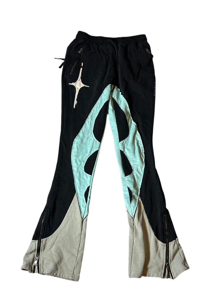 Vieriche Tracksuit Teal/Black Top And Bottom