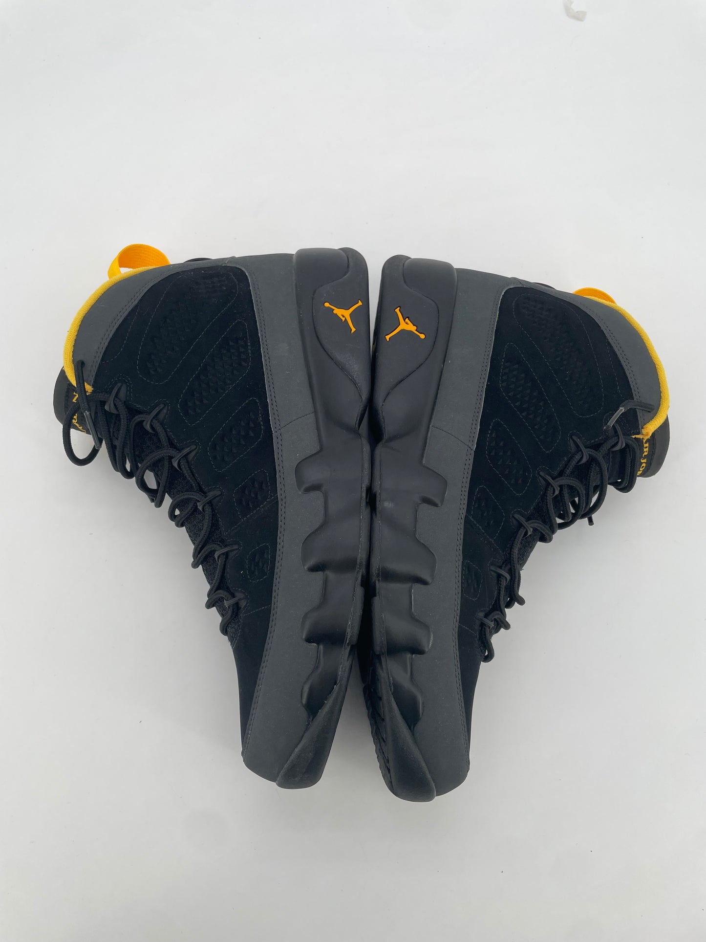 Jordan 9 Retro Dark Charcoal University Gold