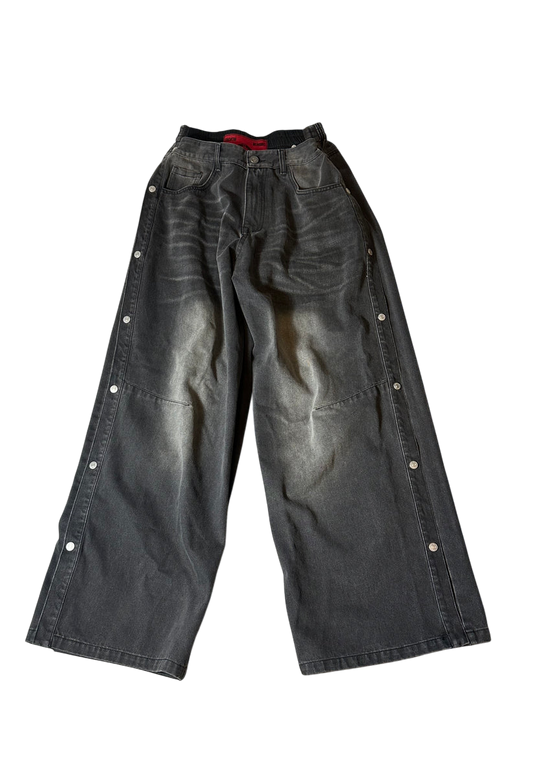 Rye Chasin Boxer Denim Jeans Black