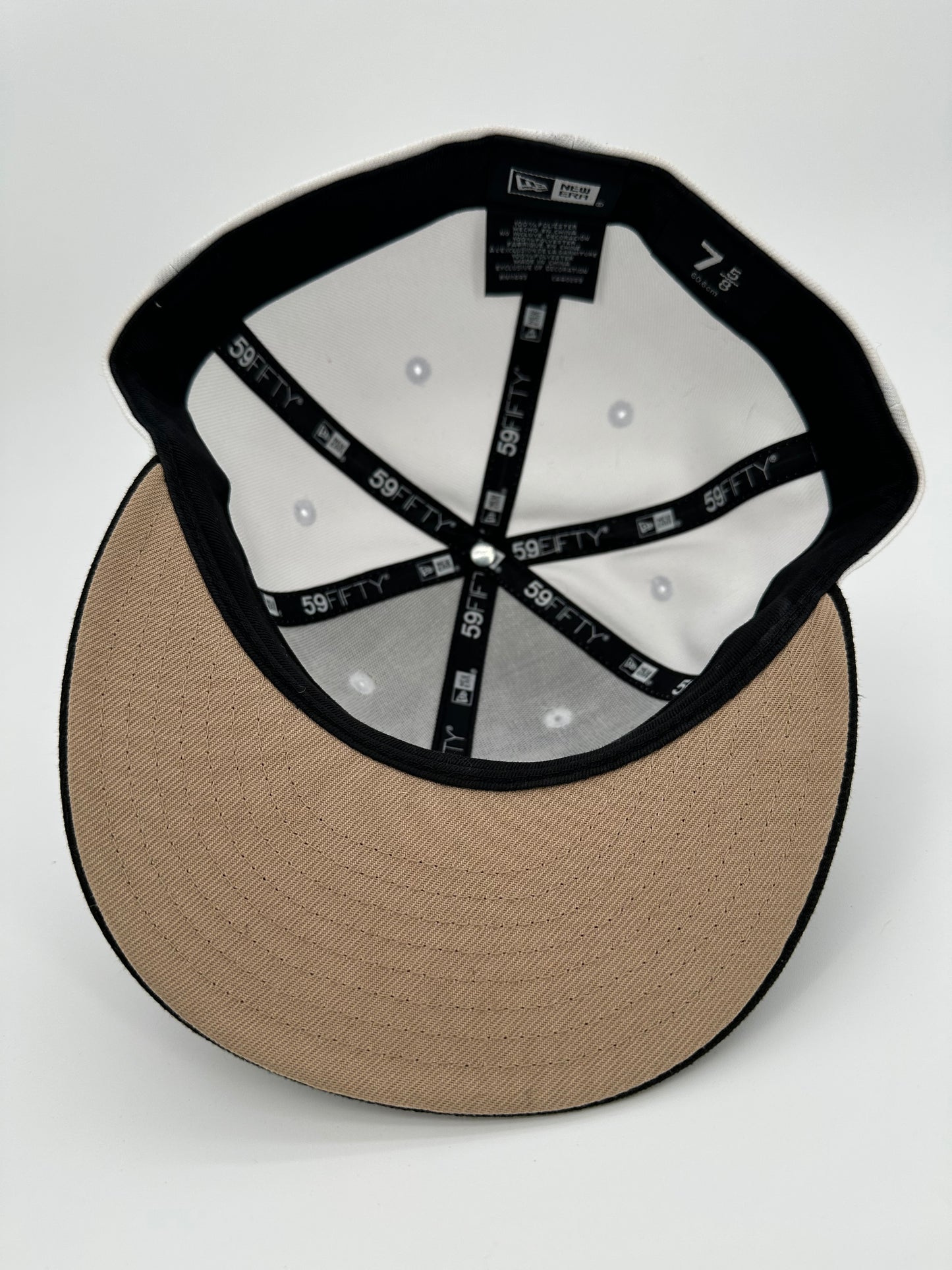 New Era White Goat Fitted