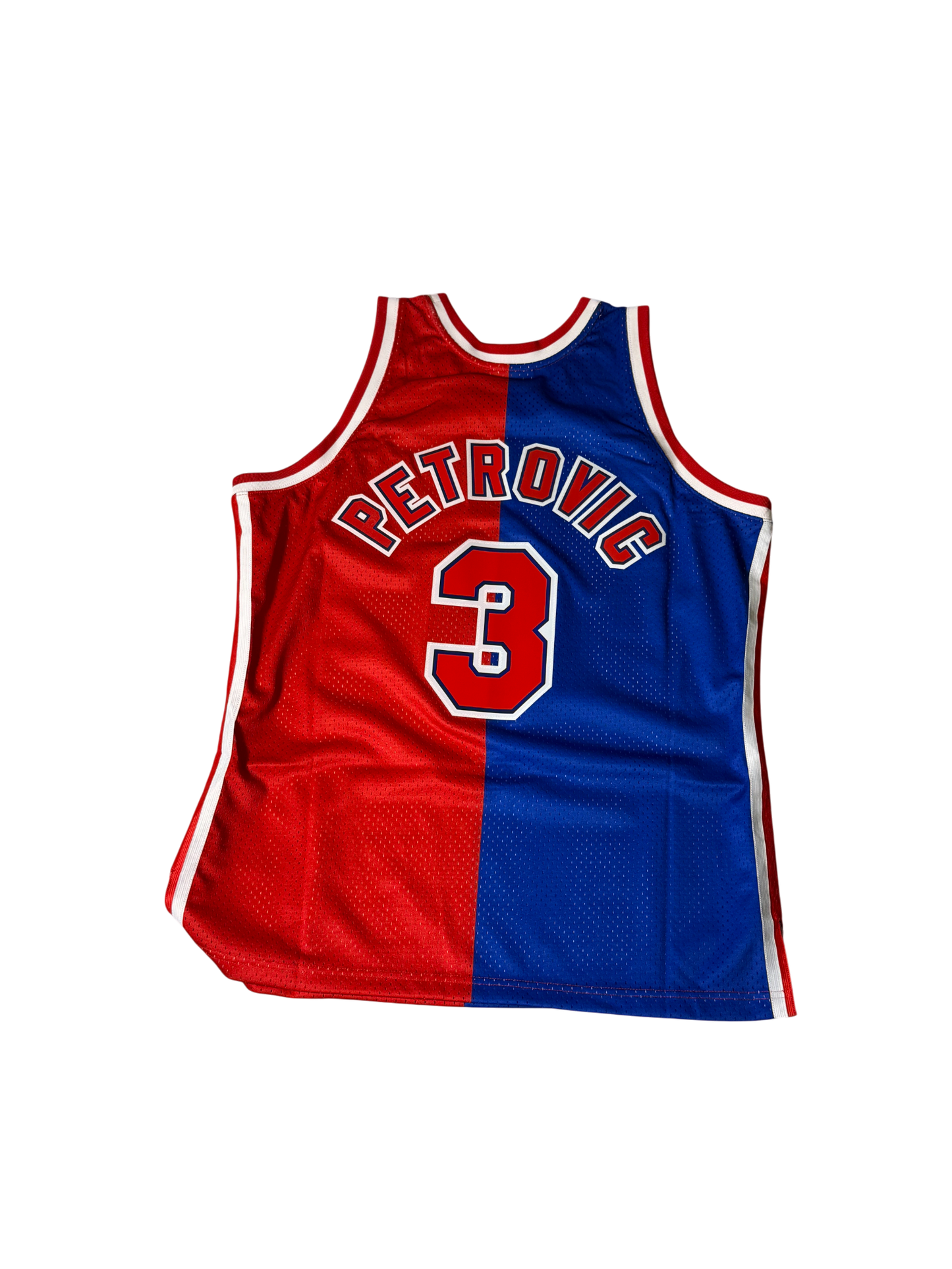 Nets Petrovic Jersey Red And Blue