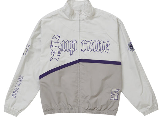 Supreme Old English Track Jacket White