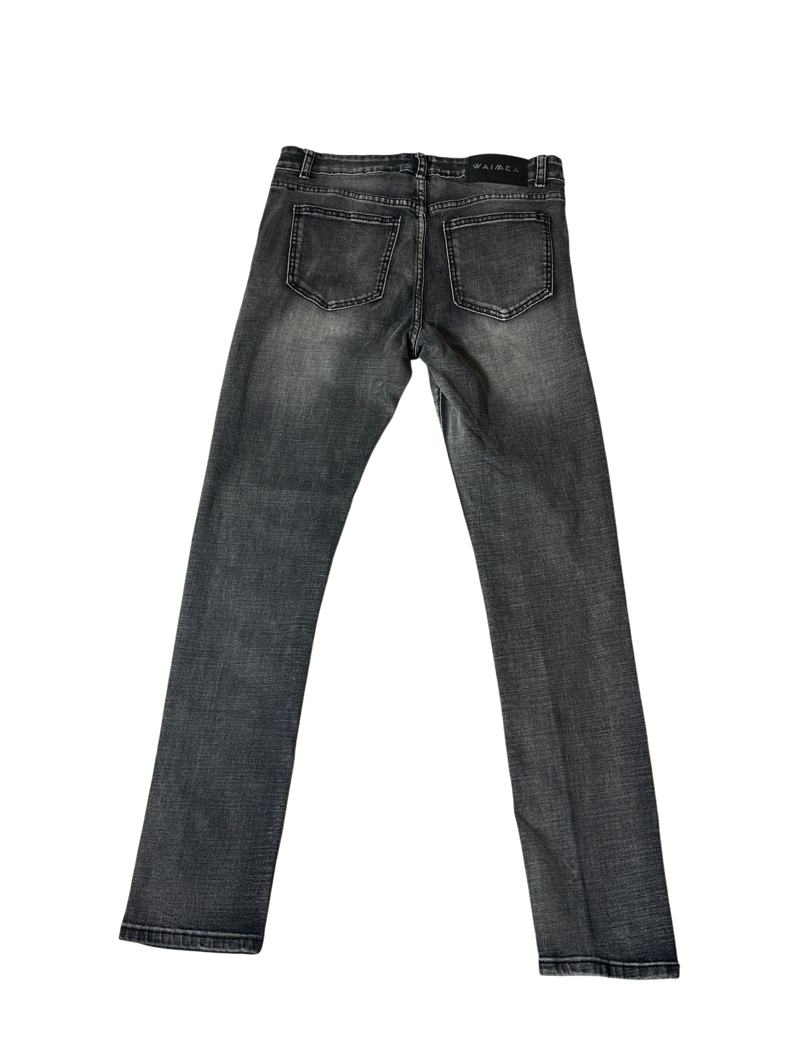 Waimea black ripped jeans[skinny]