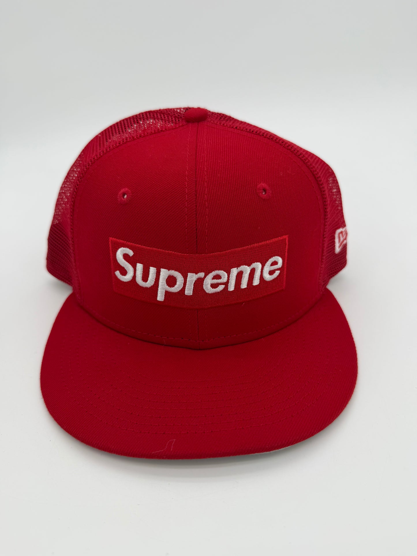 Supreme Box Logo Mesh Back New Era Red