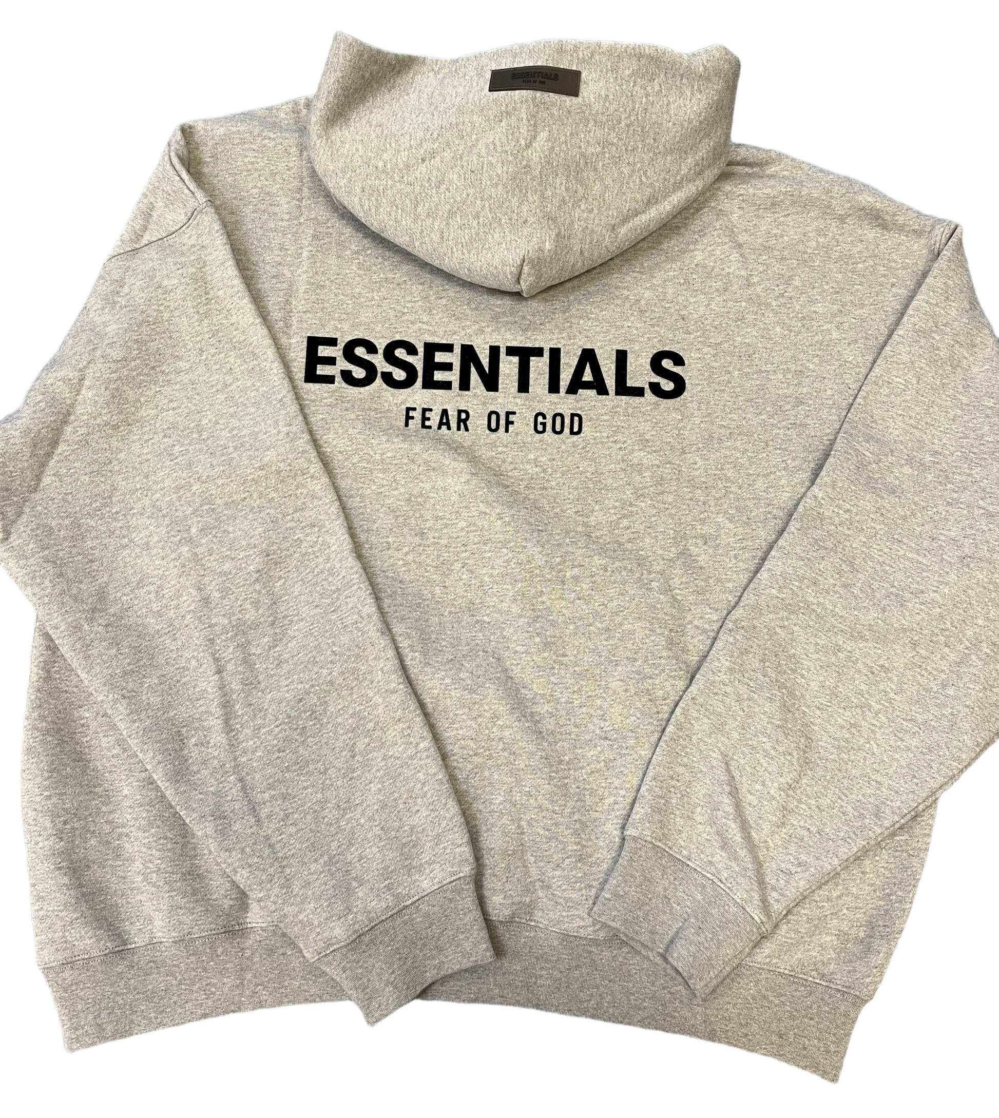Essentials hoodie dark oatmeal