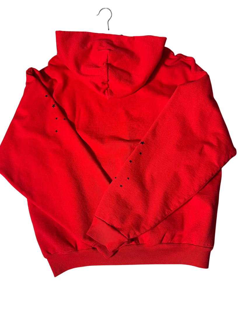 Sp5der P*NK V2 Hoodie Red