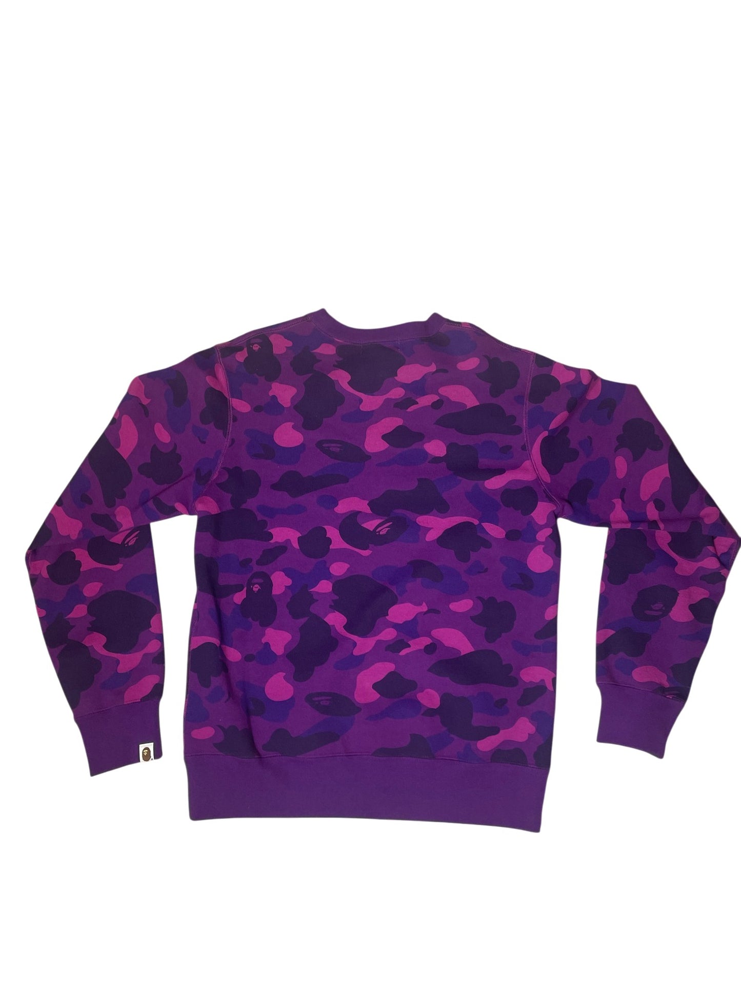 BAPE Color Camo BAPE Crewneck (Online Exclusive) Crewneck (FW21) Purple