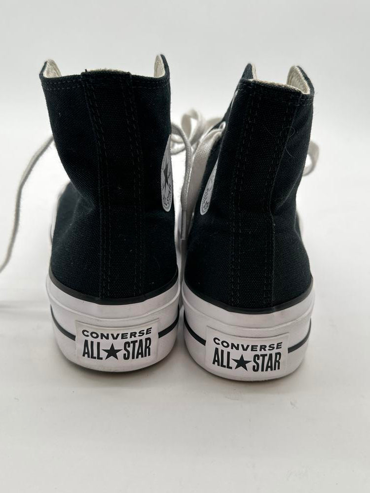 Converse Chuck Taylor All Star Hi Platform Black White (Women's)