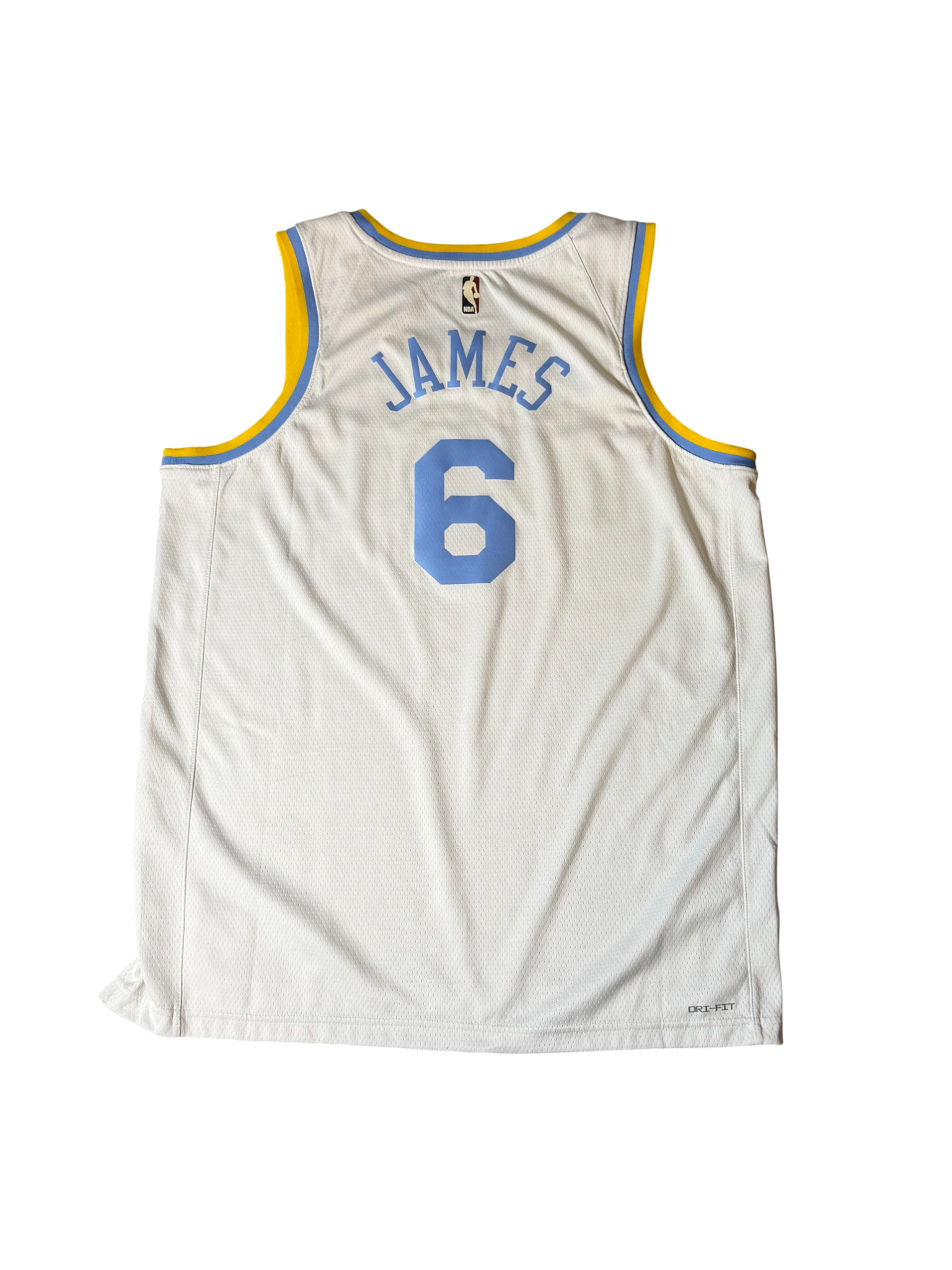 Nike LBJ Throwback Lakers Jersey