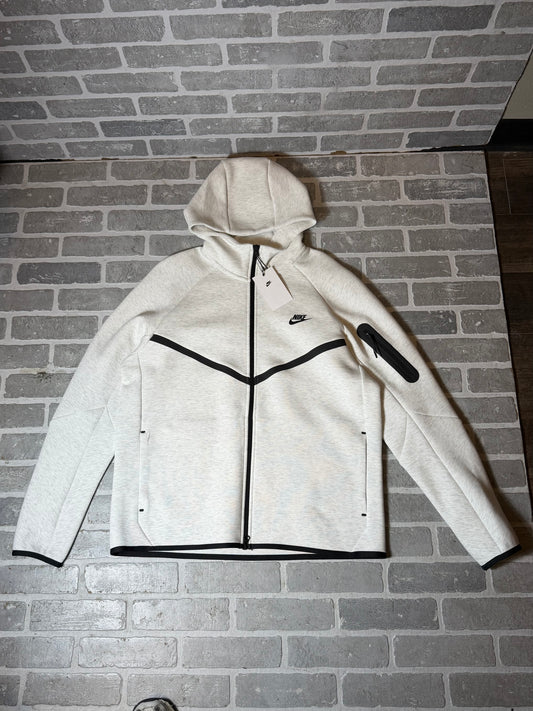 Nike Sportswear Tech Fleece Hoodie & Joggers Set White/Black