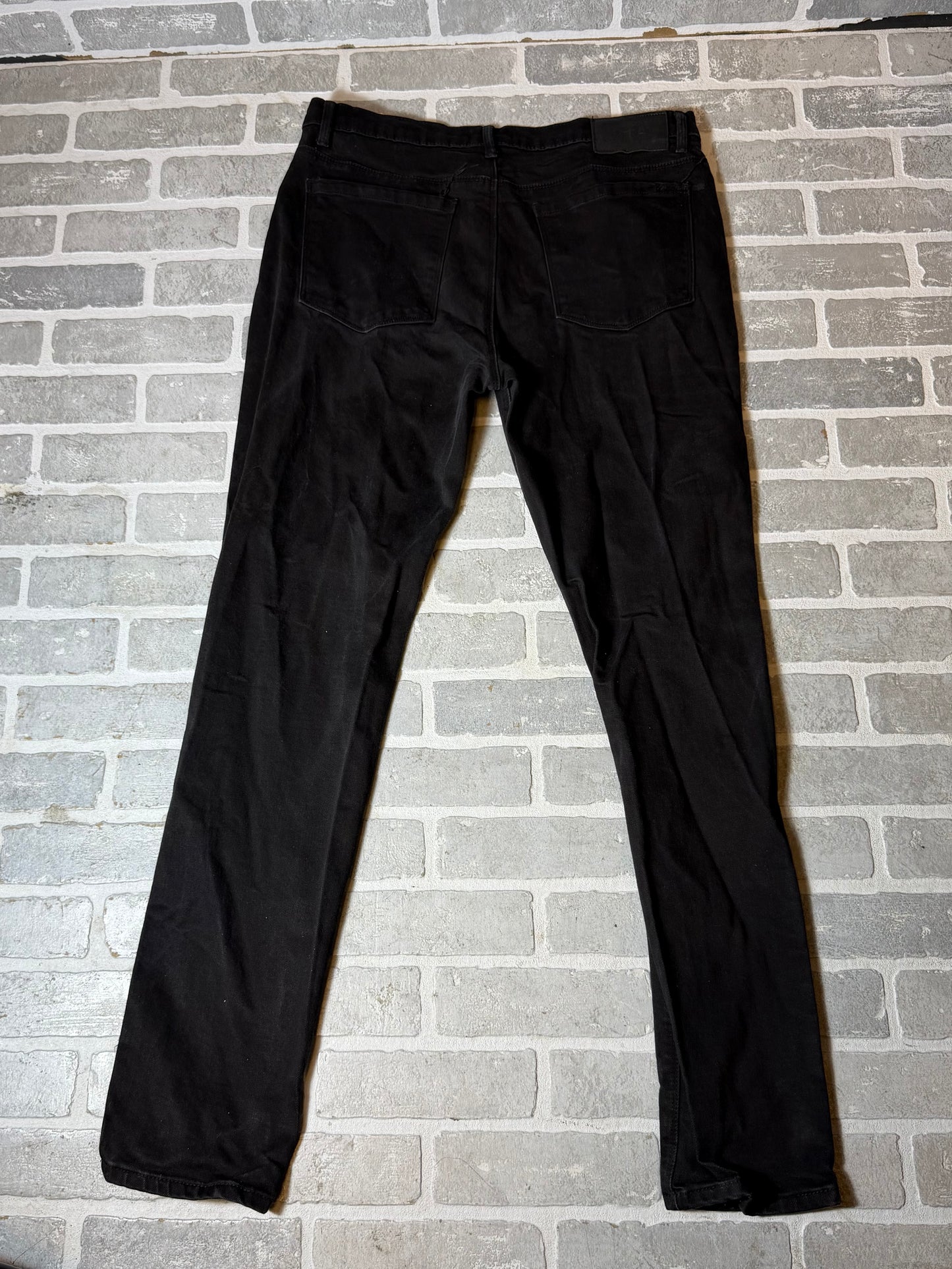 R+A SKINNY JEAN BLACK LOGO