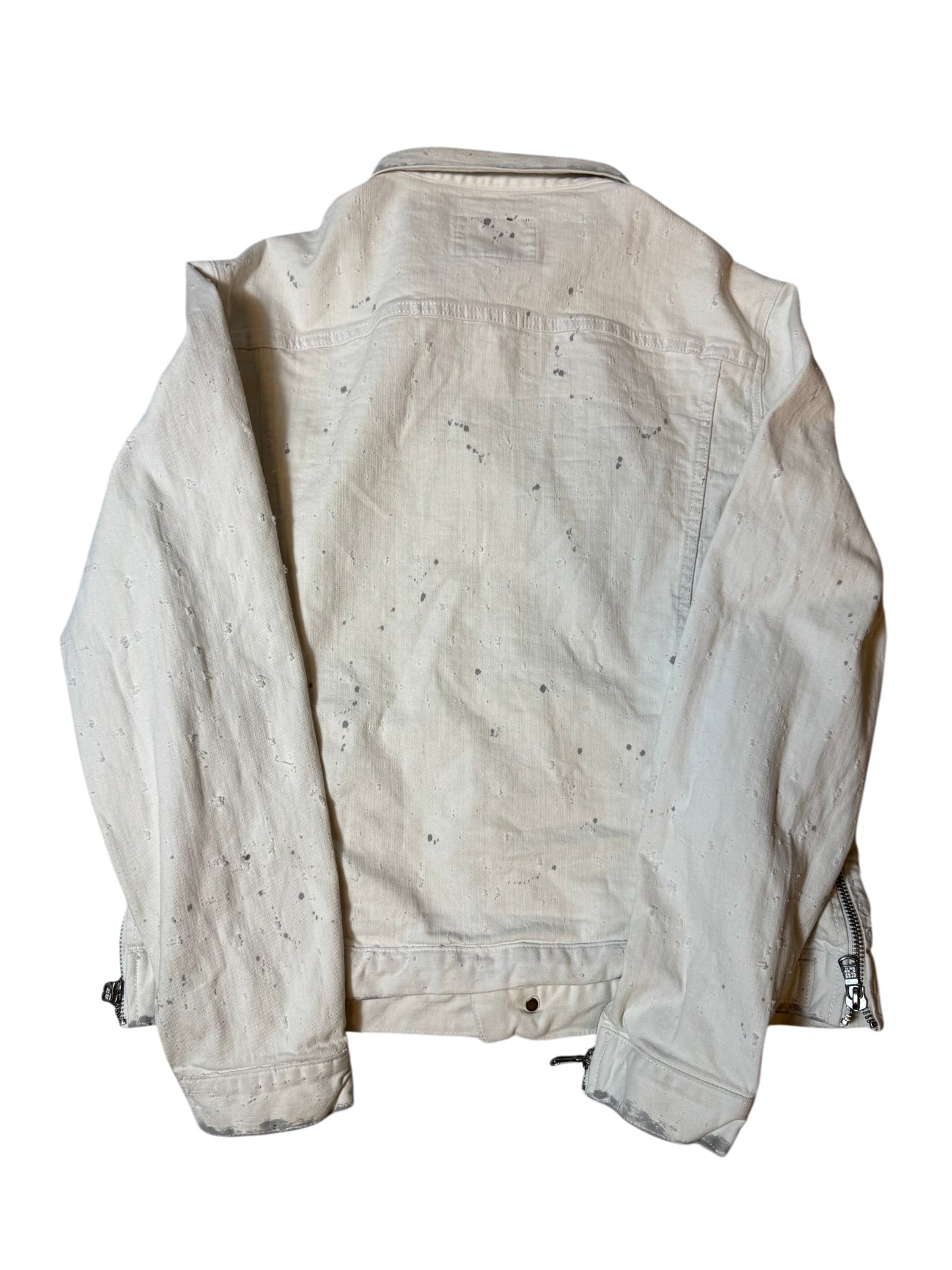Cult of individuality white denim set (36x34 jeans)