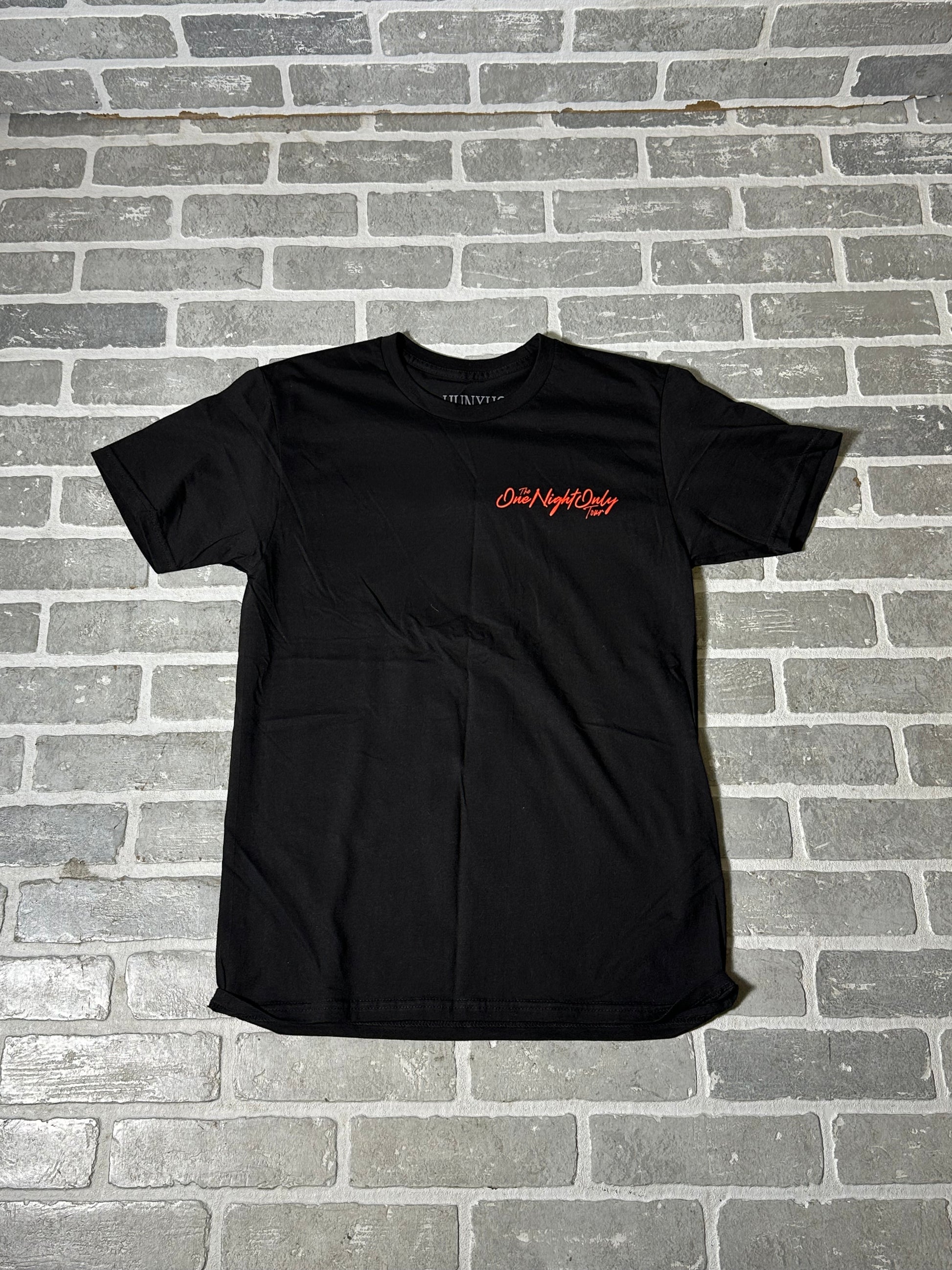 Hunxho One Night Only Tour T Shirt Black