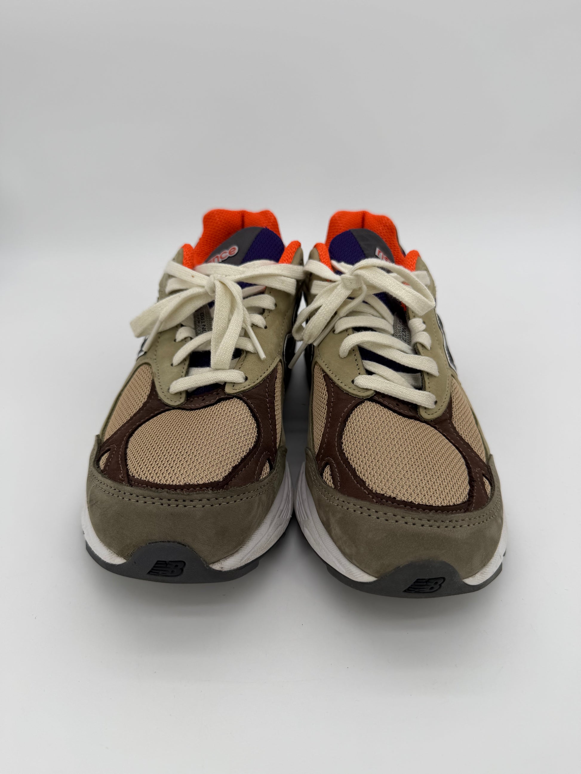 New Balance 990v3 MiUSA Teddy Santis Khaki Orange