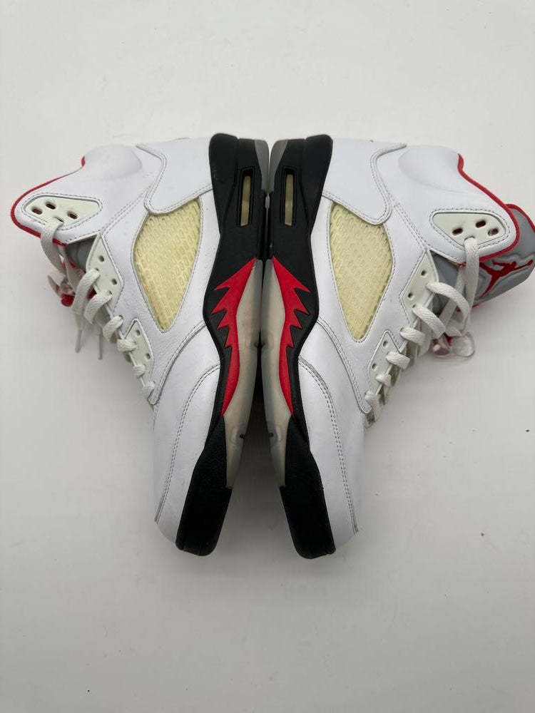 Jordan 5 Retro Fire Red Silver Tongue (2020)