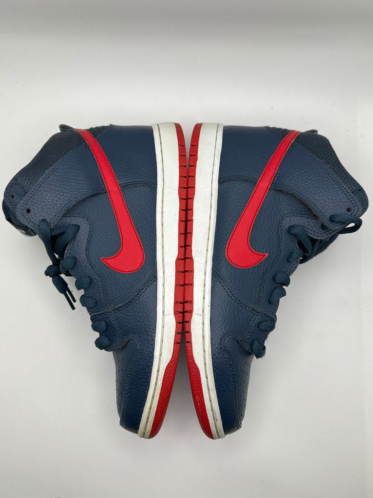 Nike SB Dunk High Squadron Blue University Red