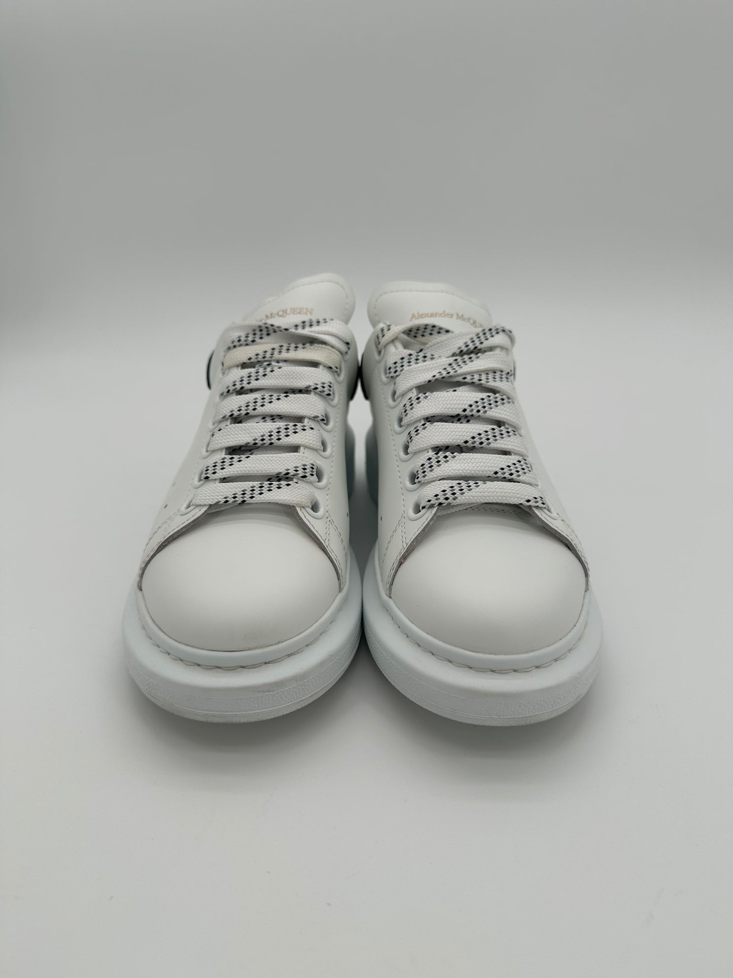 Alexander McQueen Oversized White Black (Women's)