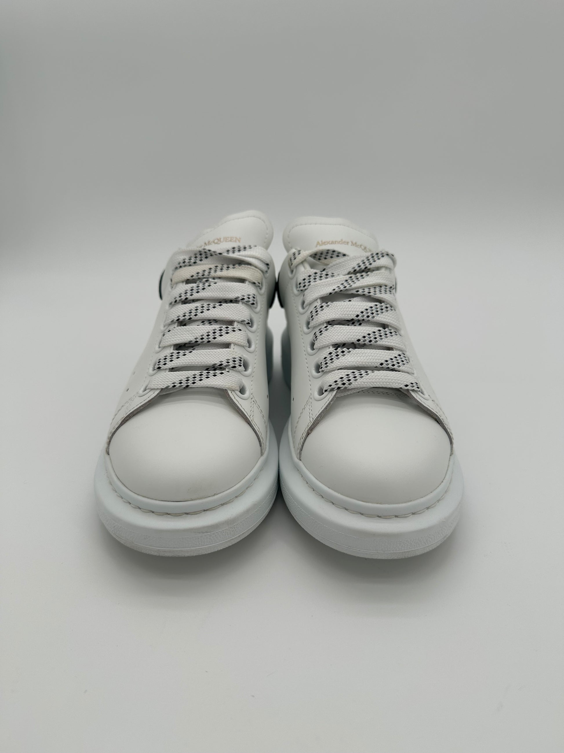 Alexander McQueen Oversized White Black (Women's)